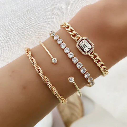 Domitia Calvina armband Set | Guld